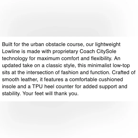 Coach Lowline low top sneaker - Picture 7 of 7